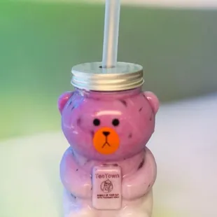 Adorable Bear Ube Milktea