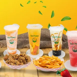 Explore our boba drinks and snacks--sip on refreshing pearls, savor delectable bites, and embark on a taste journey.