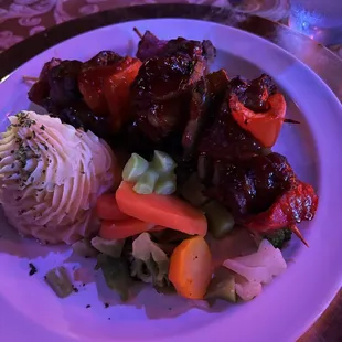 Beef kabob
