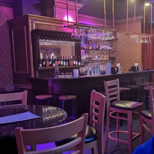 The bar in the lobby area