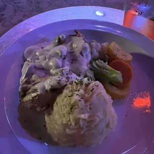 Chicken with mushroom