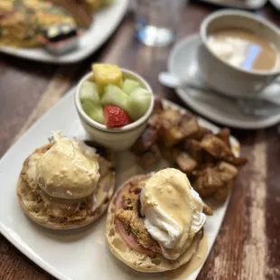 Crab Benedict- $19.75