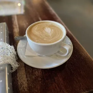 Hazelnut Latte with oat milk
