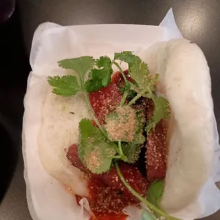 Sweet Garlic Sausage Bao Sandwich