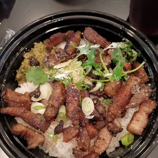 Candied Pork Belly Bowl
