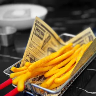 A08. Super French Fries with Honey Mustard