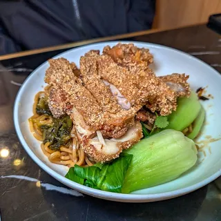 B03 Taiwanese Fried Pork Chop Noodle