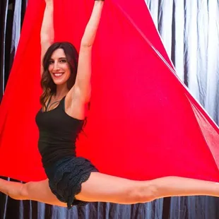 Aerial Hammock Classes and Parties are available