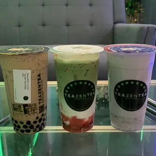 Strawberry Matcha Latte