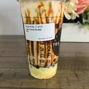 Tiger Creme Brûlée