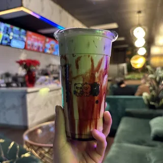 Matcha Creme Brulee Brown Sugar