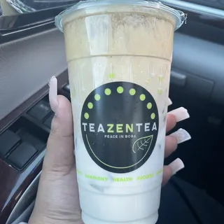 Dalgona Coffee with Tiramisu