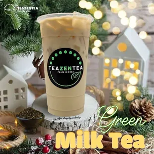Green Milk Tea