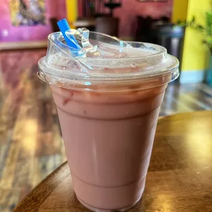 Strawberry tea.