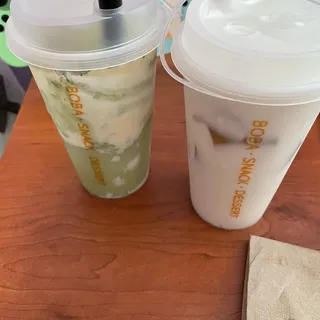 Peach Oolong Milk Tea