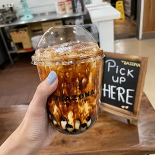 Brulee Tiger Milk Tea