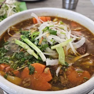 Beef stew pho.