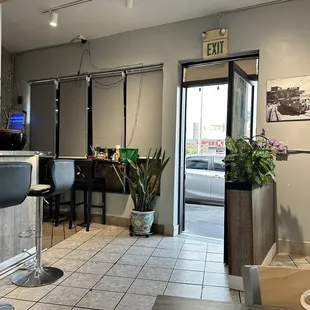 a view of a coffee shop