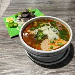 Bun Bo Hue (Spicy Beef Noodle Soup)