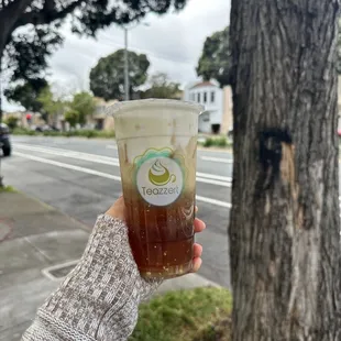 White Peach Cream Cheese Tea