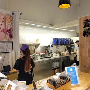 Counter area