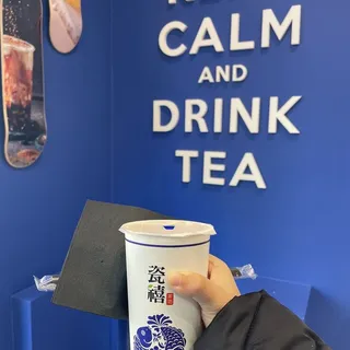 Strawberry Four Seasons Milk Tea