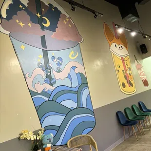 Inside cute wall art