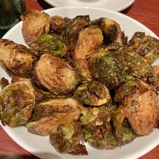Brussel Sprouts w/Balsamic (very well prepared &amp; tasty)