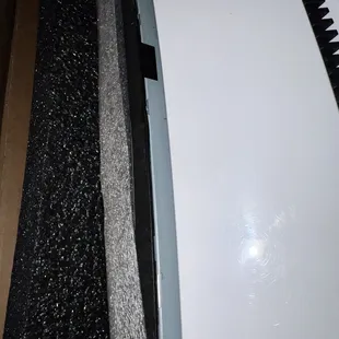 Back panel separating from screen and frame