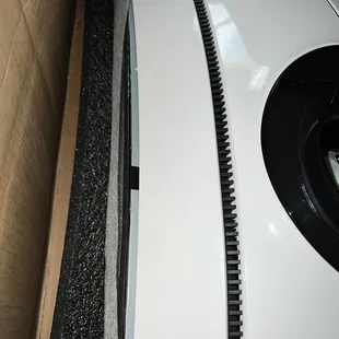 Back panel separating from screen and frame