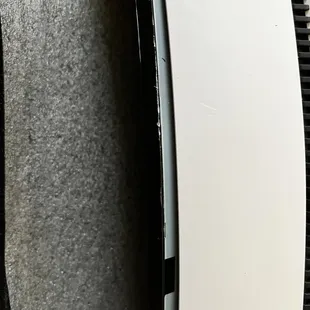 Back panel separating from screen and frame