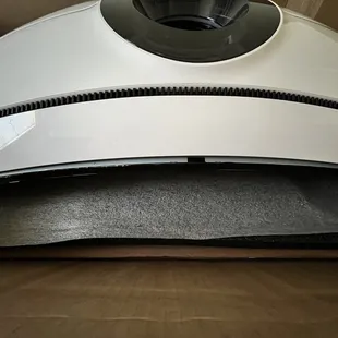 Back panel separating from screen and frame