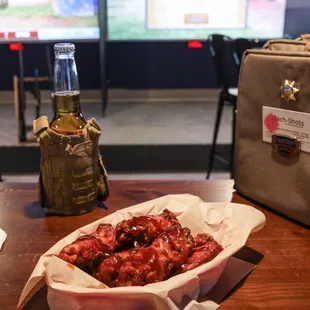 BBQ Wings and an Ice Cold Soldier