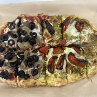 Tech-Shots Vegetarian Combo Pinsa Romano (Pizza)