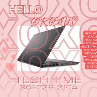 New Dell Laptops In-Stock!