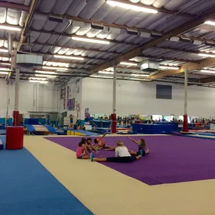 Gymnastics floor