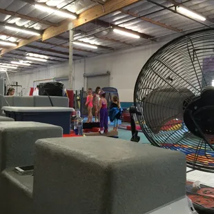 Charity walking the beam