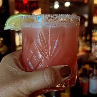 Watermelon Mezcal Margarita