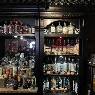 a man behind the bar