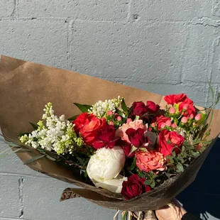 Need flowers in a pinch? You pick, we wrap. Wrapped bouquets are a classic and nostalgic way to say, &quot;I love you&quot; or &quot;thank you.&quot;