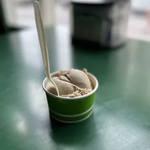 Dulce de leche- one scoop of decadence in a cup!