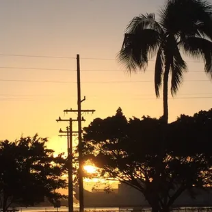Sunrise at Pearl Harbor&apos;s Naval &quot;graveyard&quot;