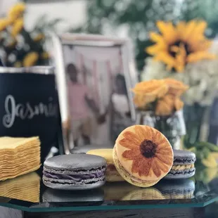 Macarons for the Bridal Suite by Macarons and Yum