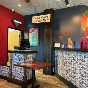 the front desk