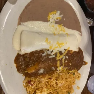 Enchilada platter
