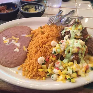 Shredded Beef Chimichanga