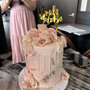 Bride to be cake