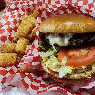 Mushroom Burger combo
