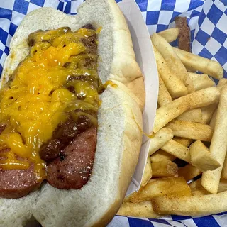 Chili Cheese Dog Combo
