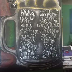 Beer list